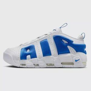 Nike Air More Uptempo Low 'White/Hyper Royal' Expeditedship